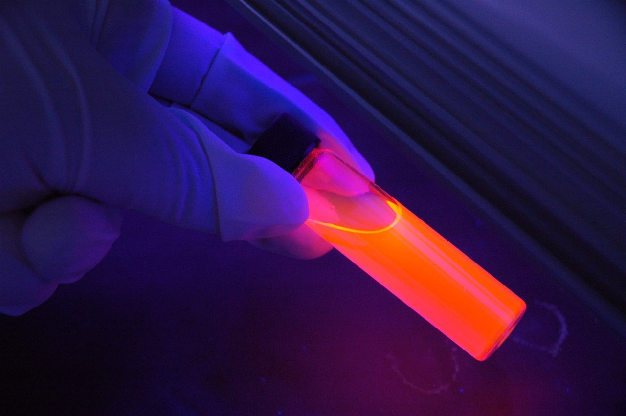 glowing glass
